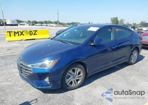 2020 Hyundai Elantra Sel z USA, uszkodzony, nr VIN 5NPD84LF1LH570792
